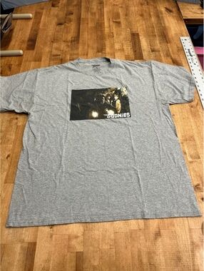 The Goonies Movie Graphic T-Shirt XL Gray Cotton
